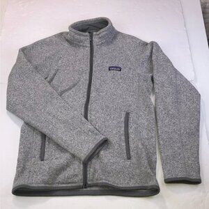 Patagonia Better Fleece Zip-Up Jacket, Stonewash Heather Gray, Men's Small